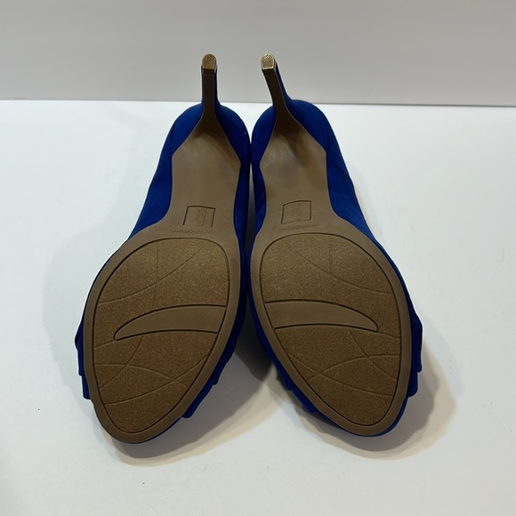 Christian Siriano for Payless Blue Faux Suede Heels Women’s 13 - Picture 4 of 4